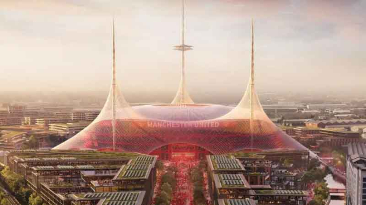 Manchester United Unveil Plans for UK’s Largest 100,000-Seater Stadium Manchester United Unveil Plans for UK’s Largest 100,000-Seater Stadium